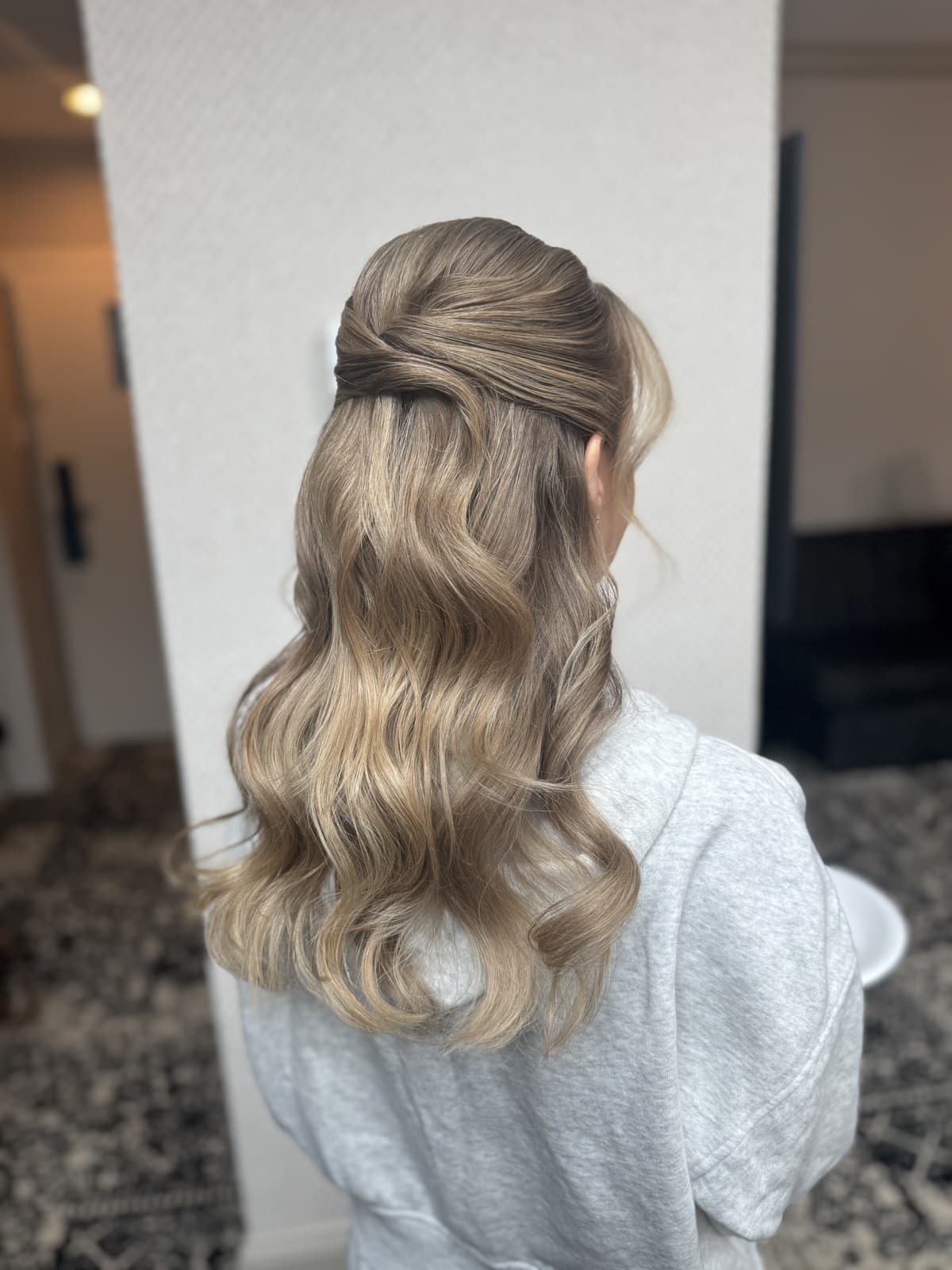 Polished Half-Up