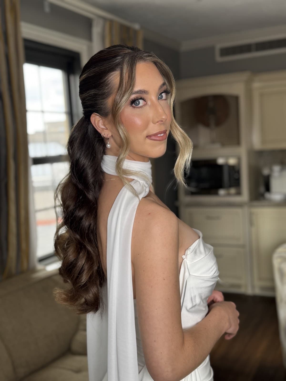 Sleek Half-Up